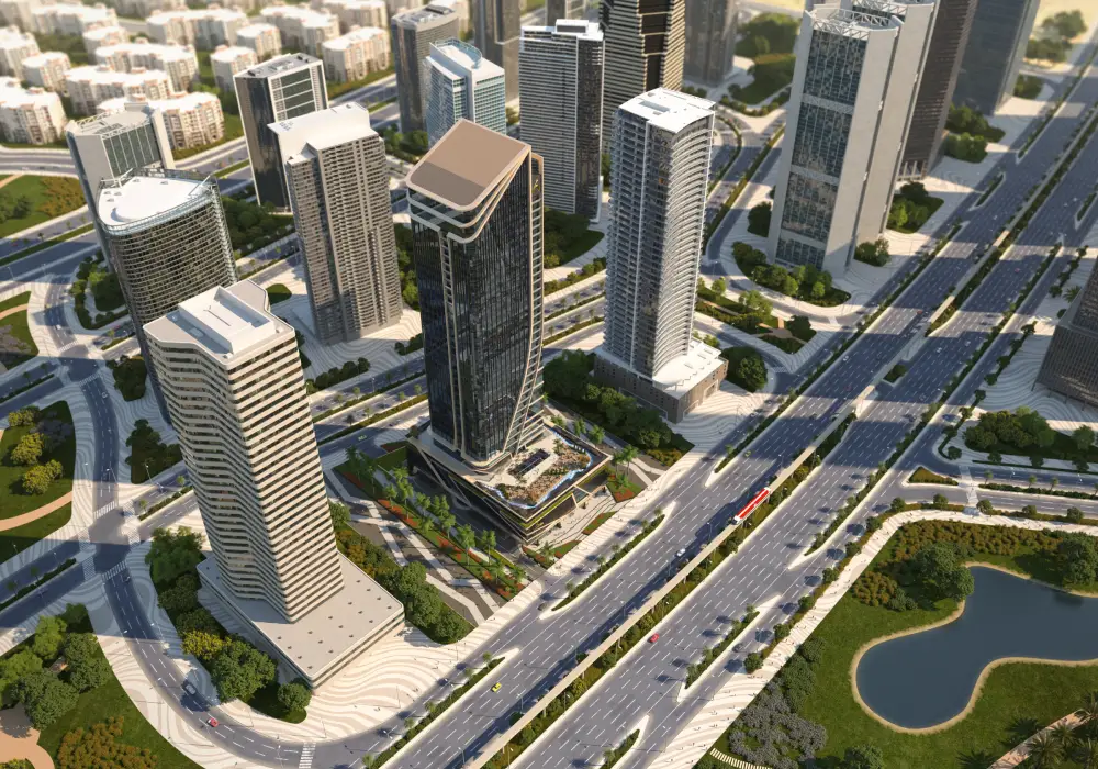 6ixty Iconic Tower الماستر بلان