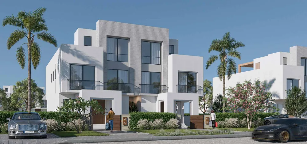 Twinhouse in Key Of Greens