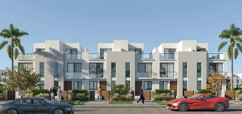 Twinhouse in Key Of Greens