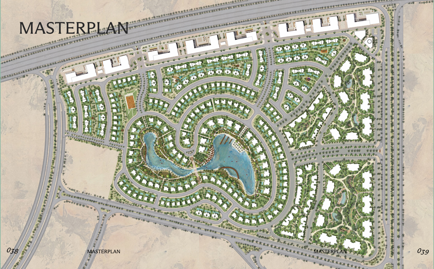 Solana East Strip الماستر بلان